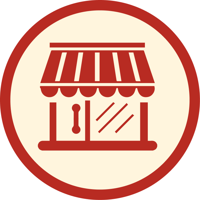 Розничные и оптовые магазины