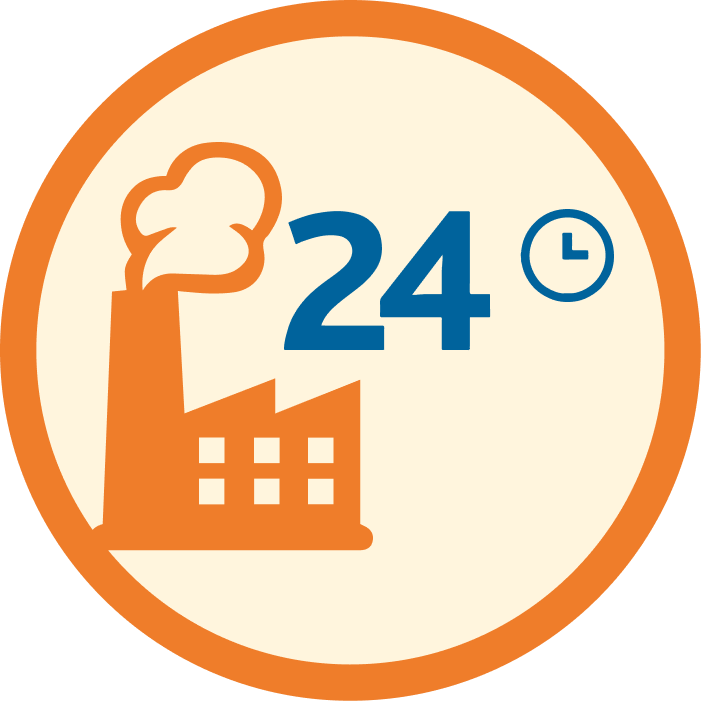 Производственные предприятия с собственным учётом